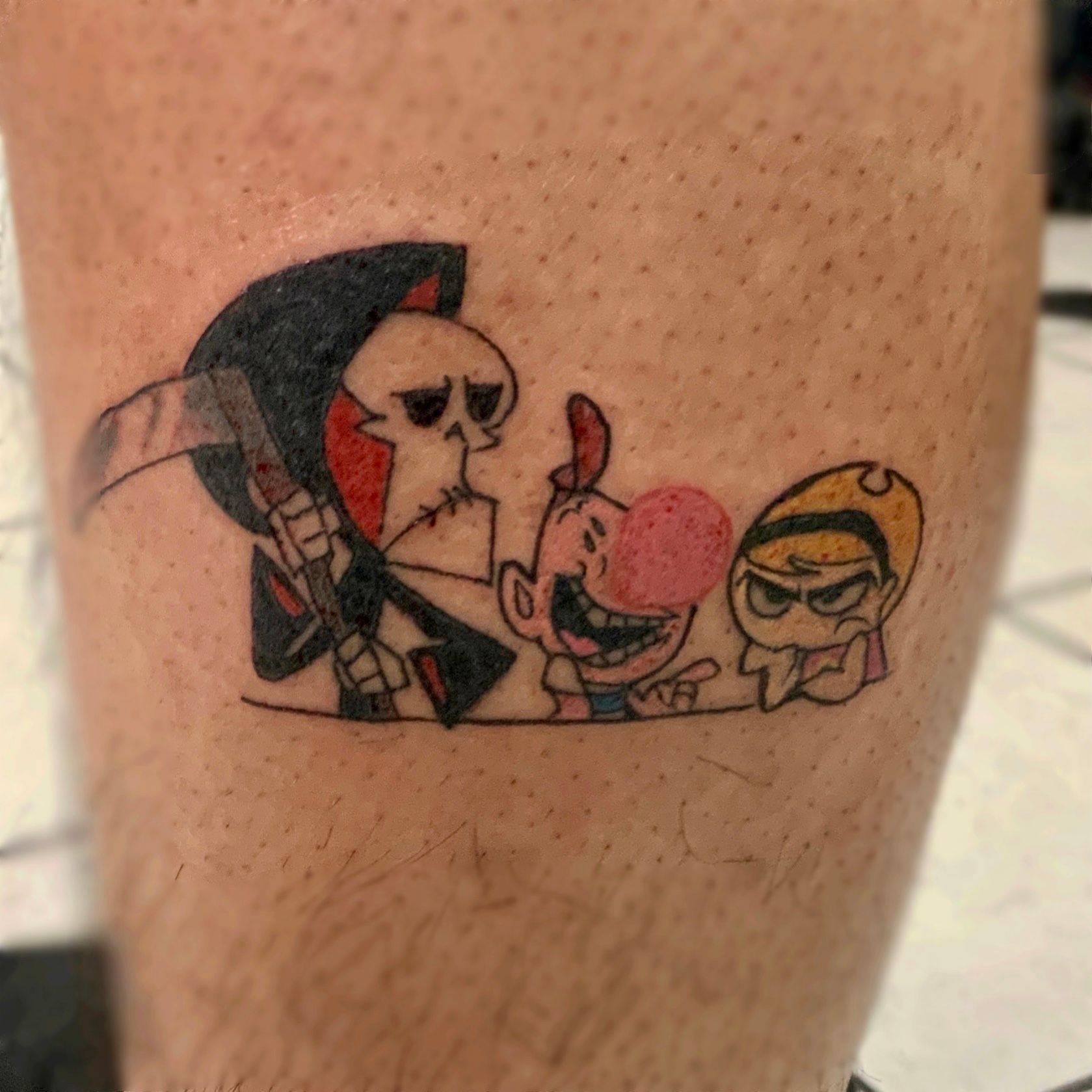 Billy and mandy grim tattoo