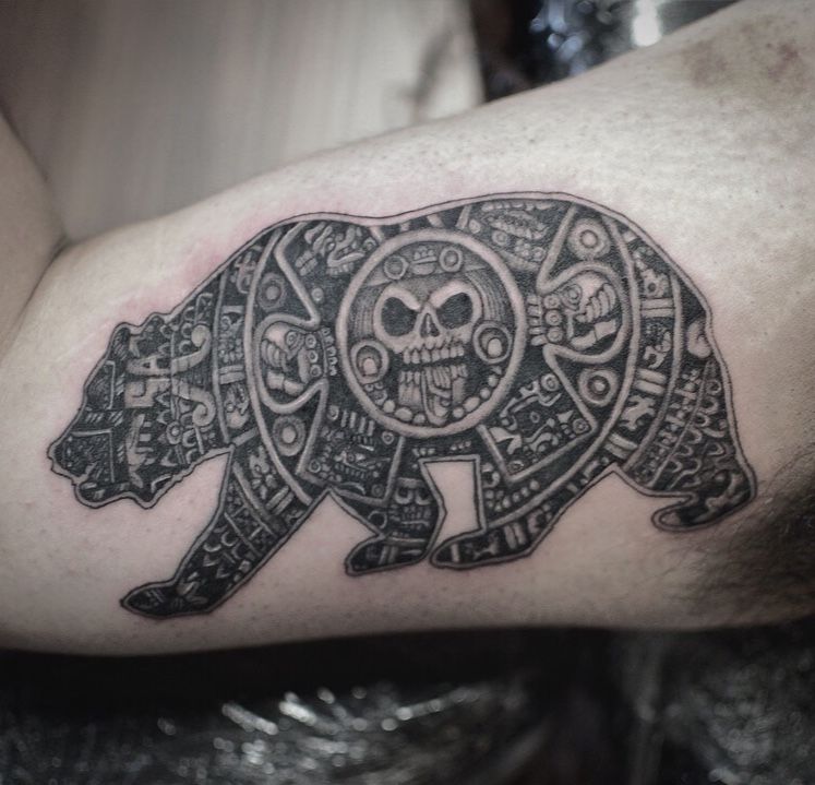 INKERS REPUBLIC — Olin, Aztec design.