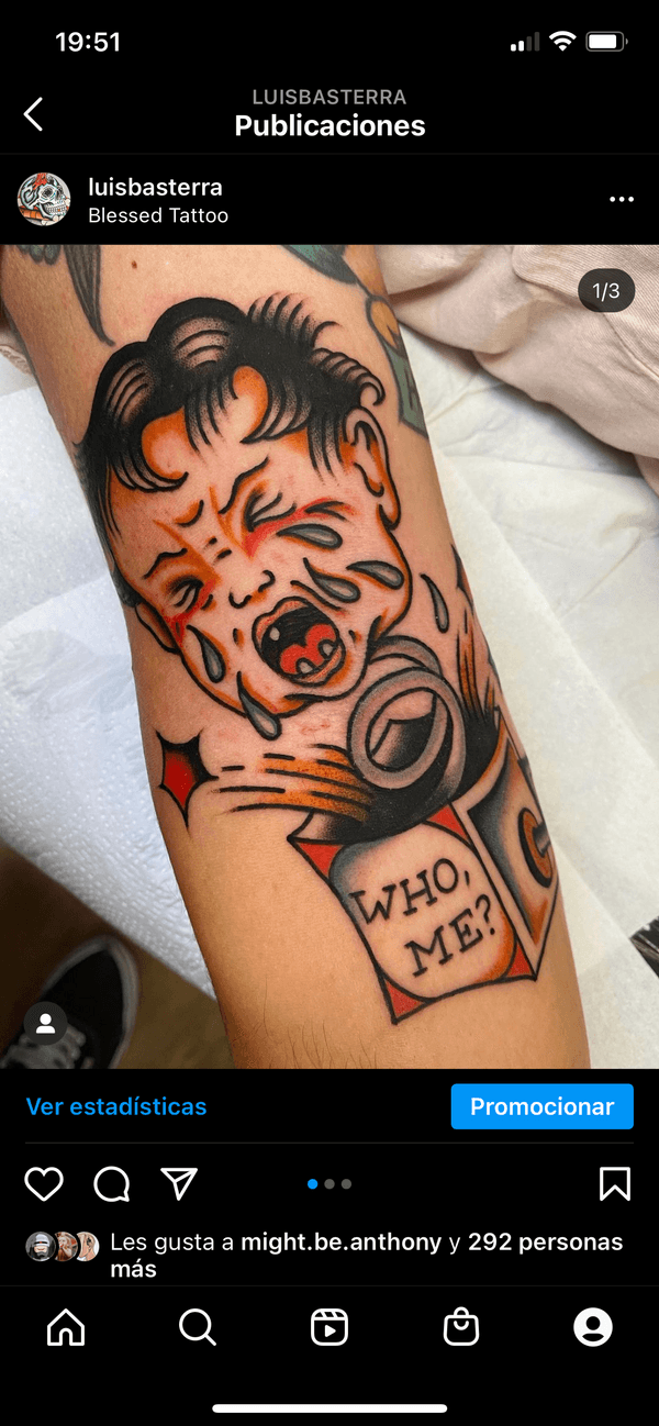 Tattoo from Luis Basterra