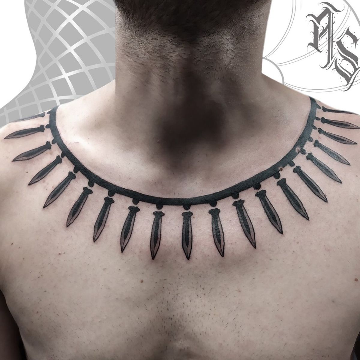 Tattoo uploaded by abbiesnake_ink • Necklace • Tattoodo