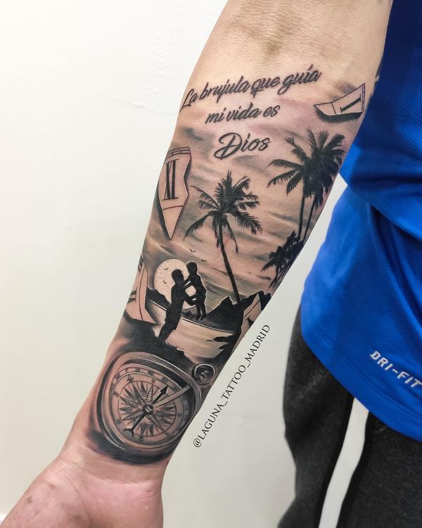 Tattoo from Laguna tattoo madrid 