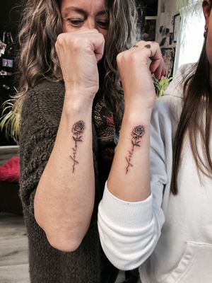 Mama + dochter tattoo 🥰