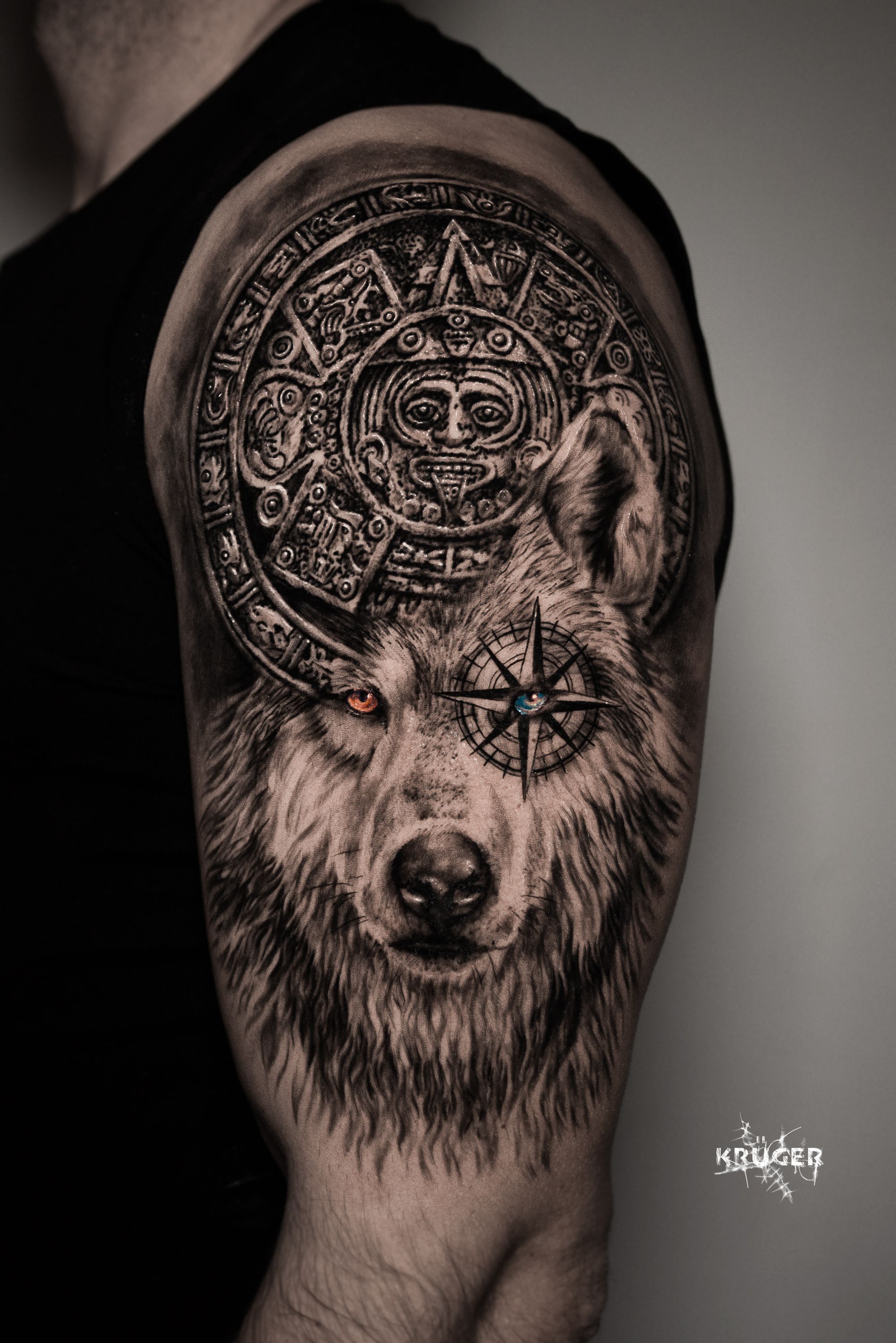 83 Amazing Mayan Tattoos for Men [2024 Inspiration Guide]