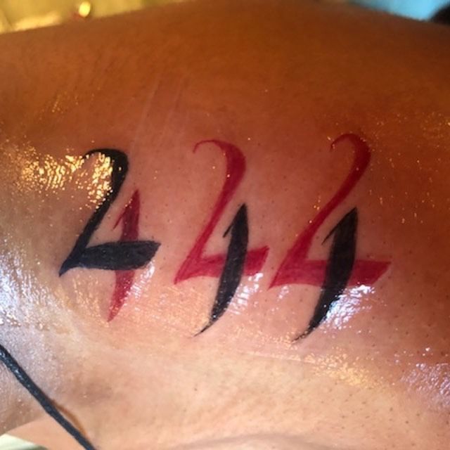 777 tattoo  777 tattoo Number tattoo fonts Tattoo font