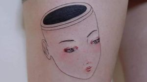 My 6th tattoo.By @kimchi.tattoosAt @hiddenmoontattooSuehiro Maruo/Takato Yamamoto/Kimchi design