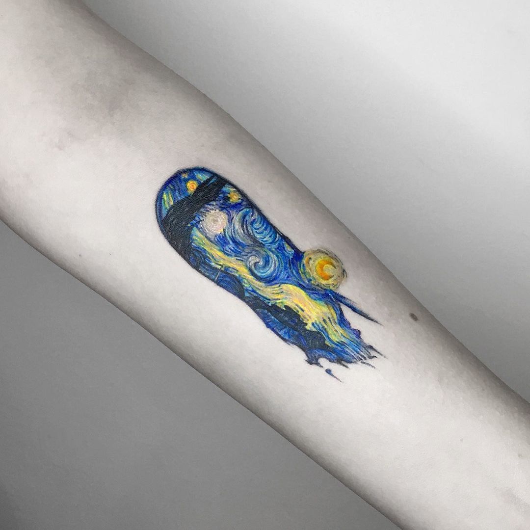 What Does Starry Night Tattoo Mean  Represent Symbolism