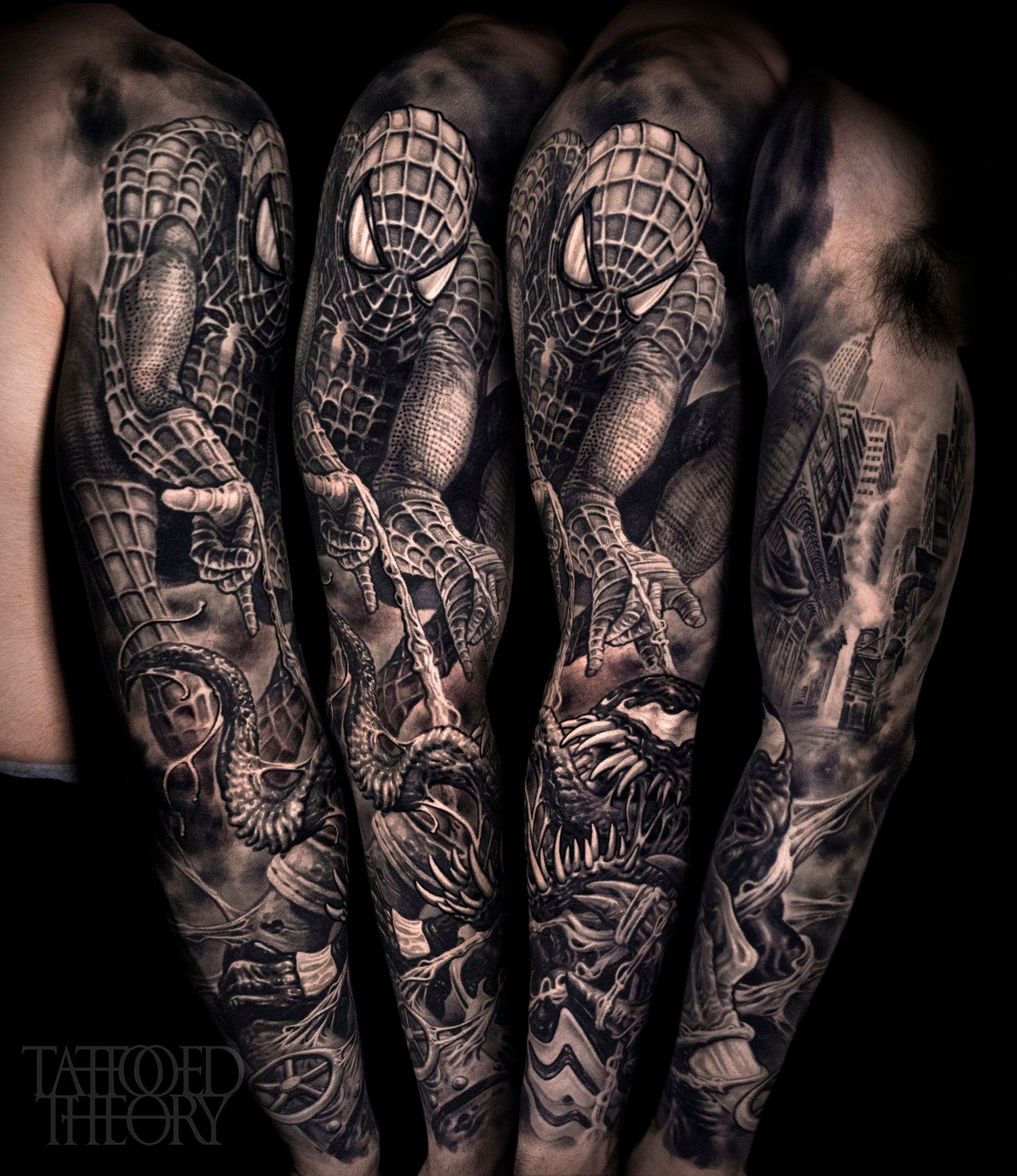Jungle Themed FullSleeve by Yarda  Tattoos  Sleeve tattoos Jungle tattoo  Tattoo sleeve men