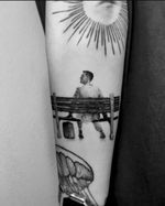 Full healed Forest Gump 🏃🏽 @pannipix 🙏🏼 . . . @eternalink @criticaltattoosupply @bishoprotary @tattoomed_hungary @cheyenne_tattooequipment #tattooed #inked #art #artist #tattooartist #budapest #budapesttattoo #bp #hungary #hungariantattoo #hungariantattooartist #movie #movietattoo #forest #forestgump #bubbagump #running #minimal #minimaltattoo #microrealism #realistictattoo #blackwork #photo #photography #travel #europetattoo
