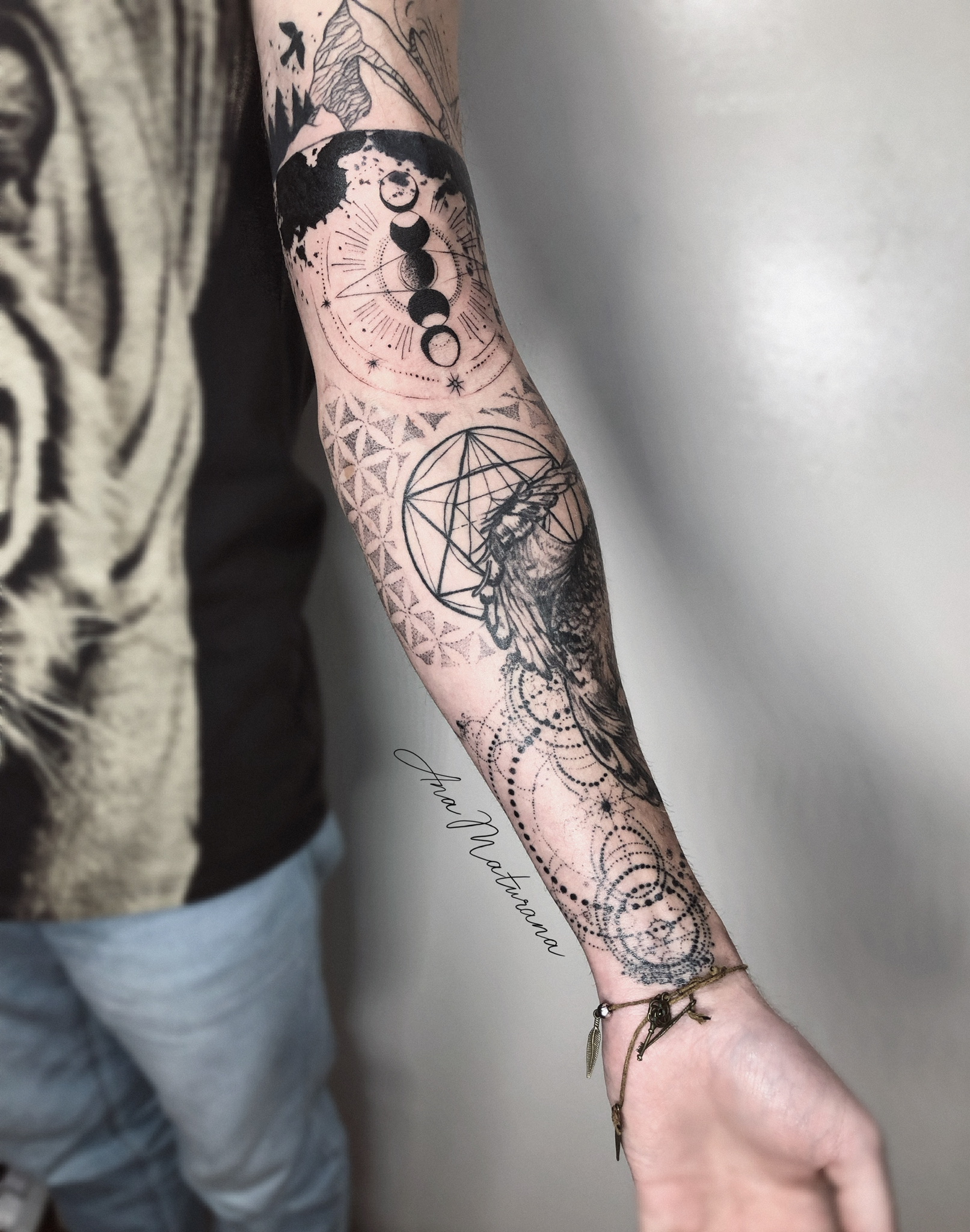 126 Set Mystic Tattoo Magic Geometry Illustration par morspective ·  Creative Fabrica