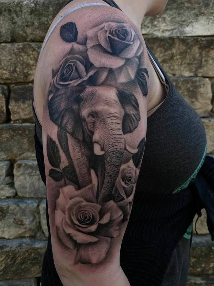 Rose tattoo by Ksenia Vaykhel  Post 22231