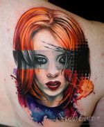Shirley Manson - Sponsored by: @hellotattoomed @greenhousetattoosupplies Done using: @killerinktattoo @fusion_ink @fkirons @inkjecta @blackclaw @stencilanchored @inkeeze #tattoo #tattedup #tattooart #tattoostudio #tattoolovers #ink #inklife #inked #tattooartist #londontattooartist #tattooing #tattoolife #tattoosocial #tattoolondon #vegantattoo #veganink #vegan #killerinktattoo #london #stokenewington #hackney #londontattoostudio #alexalvarado #santocuervo