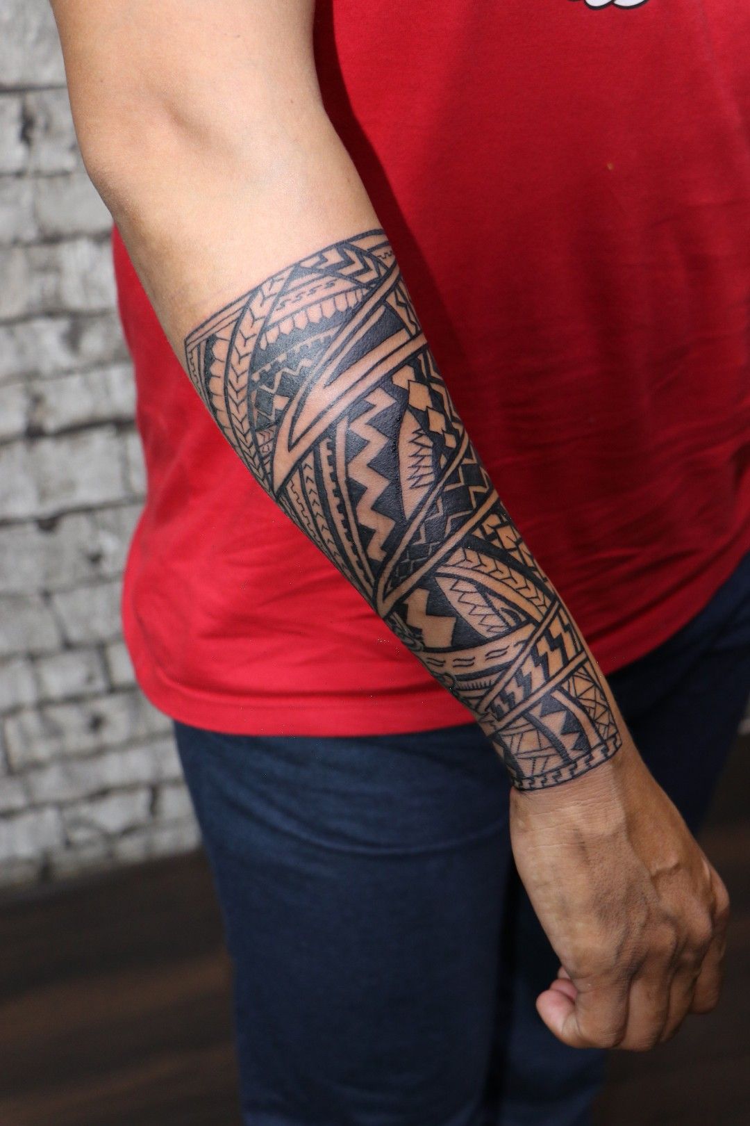 Om with Trishul Tattoo done by Raj Yadav at Ink Expert (Tattoo Artist)  Contact :- +919033666765 | Tattoo artists, Tattoos, Triangle tattoo