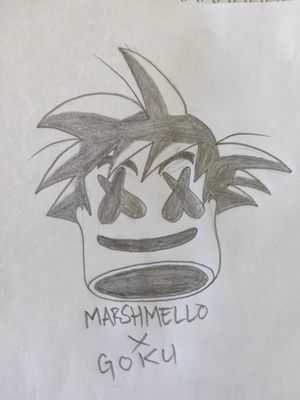 Marshmello x Goku