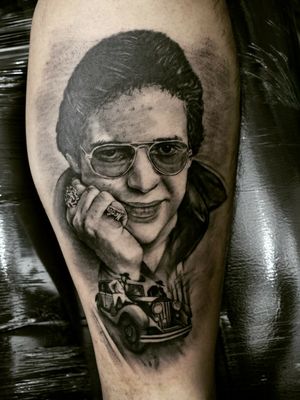 HECTOR LAVOE🎙🎶 El cantante Que gran reto hacer este personaje pero me encanto 😊💉•Citas al 3112939361 #hectorlavoe #salsa #musica #art #tunjatattoo #tatuadorestunja #tattoocolombia #DonovanTattoos #tatuajesentunja
