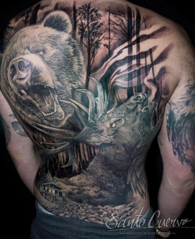 Deadly nature - Sponsored by: @hellotattoomed @greenhousetattoosupplies Done using: @killerinktattoo @fusion_ink @fkirons @inkjecta @blackclaw @stencilanchored @inkeeze #tattoo #tattedup #tattooart #tattoostudio #tattoolovers #ink #inklife #inked #tattooartist #londontattooartist #tattooing #tattoolife #tattoosocial #tattoolondon #vegantattoo #veganink #vegan #killerinktattoo #london #stokenewington #hackney #londontattoostudio #alexalvarado #santocuervo