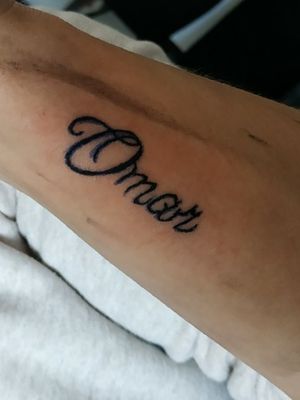 Omar - name tattoo