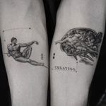 Creation • • Sponsored by @eztattooing @panormostattoo @tattoobull.lab #vselect #vselectcartridges #tattoo #art #history #lion #statue #composition #bodyart #davinci #esquisse #blackandgreytattoo #black #ink #inkstinctsubmission ##blackwork #tatts #inkedmag #tattooist #artist #sametyamantattoos #tattoodo #design #tattoodesigner
