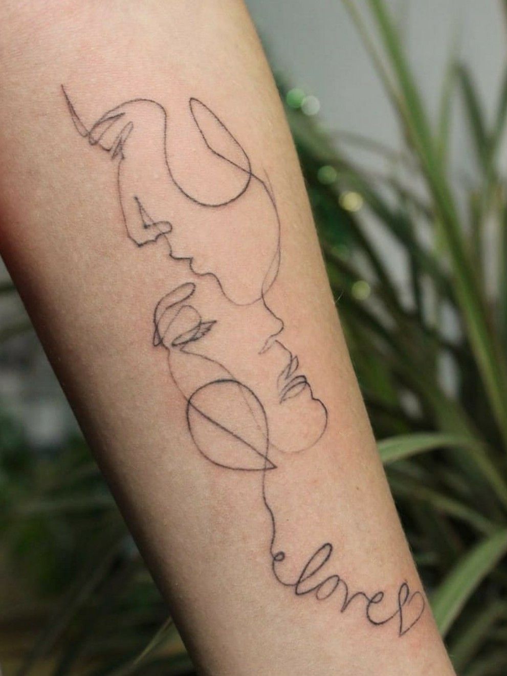 Tattoo uploaded by @ashaurich • Line art tattoo • Tattoodo