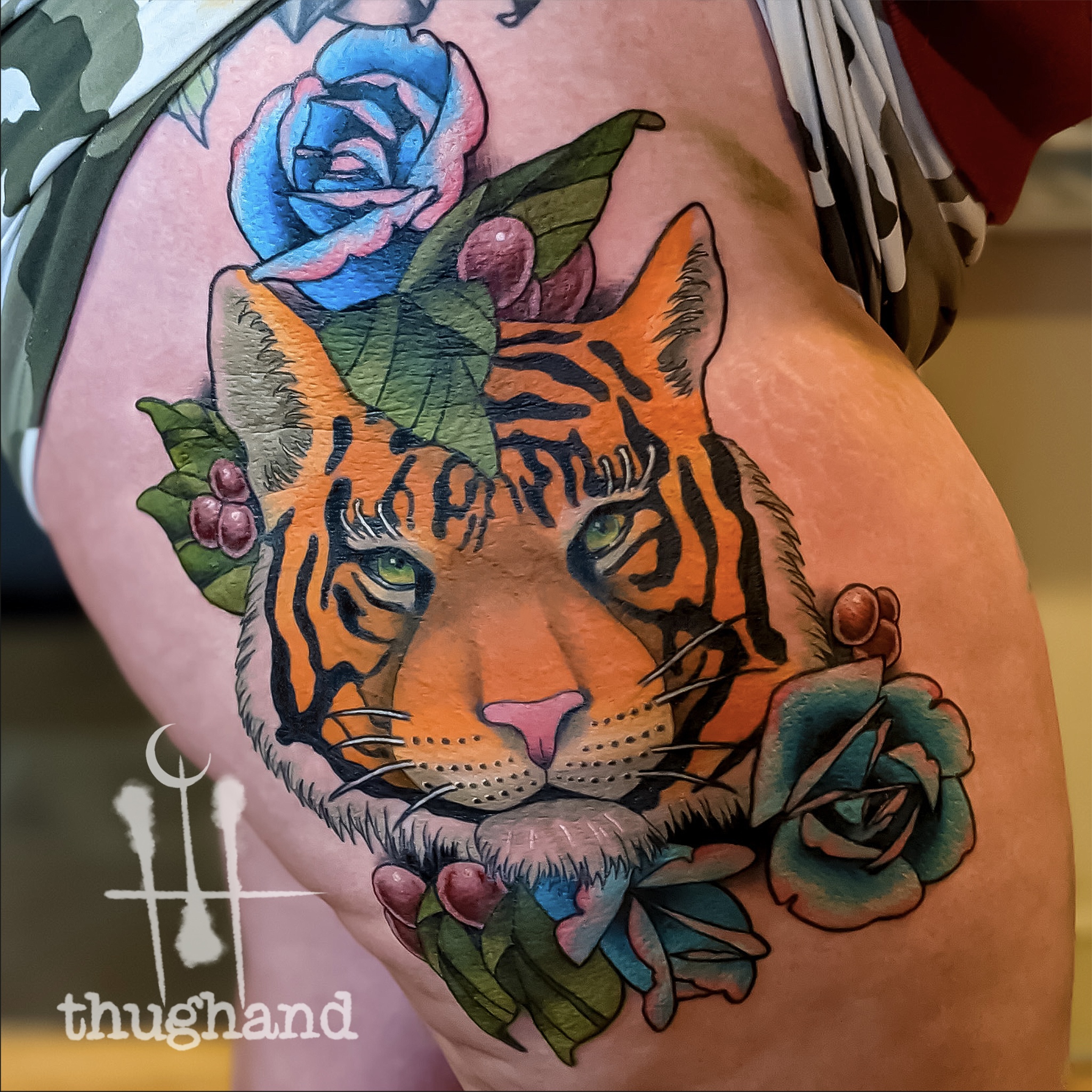 Tattoo by Doug Hand #DougHand #illustrative #philadelphia #neotrad #neotraditional #philly