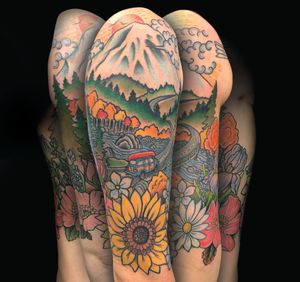 Tattoo by Mammoth American Tattoo