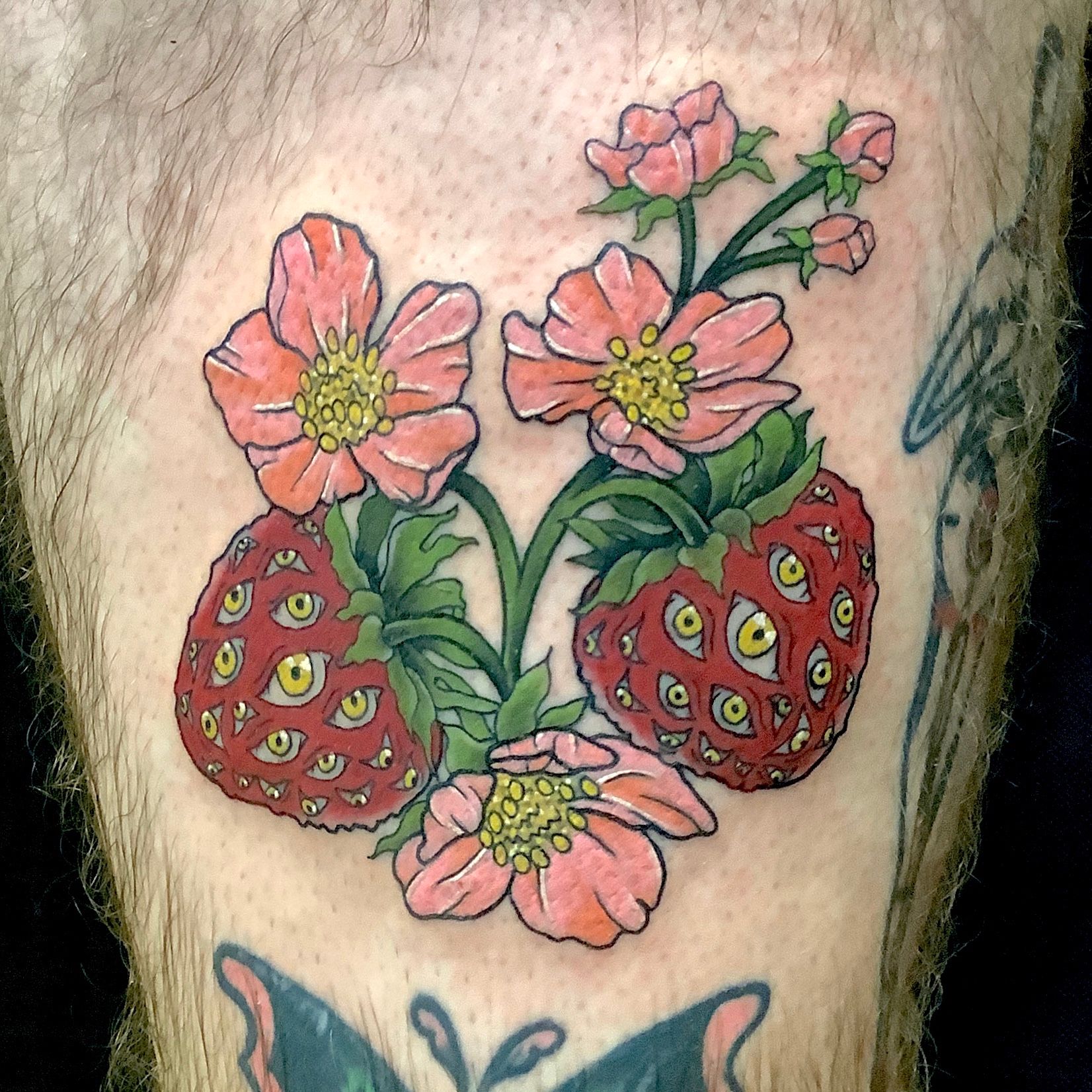 Strawberry Plant Tattoo | TikTok