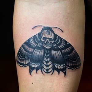 My death moth tattoo. My first tattoo ever. In darkness always seek light. Life is too short to be lost in darkness. 
