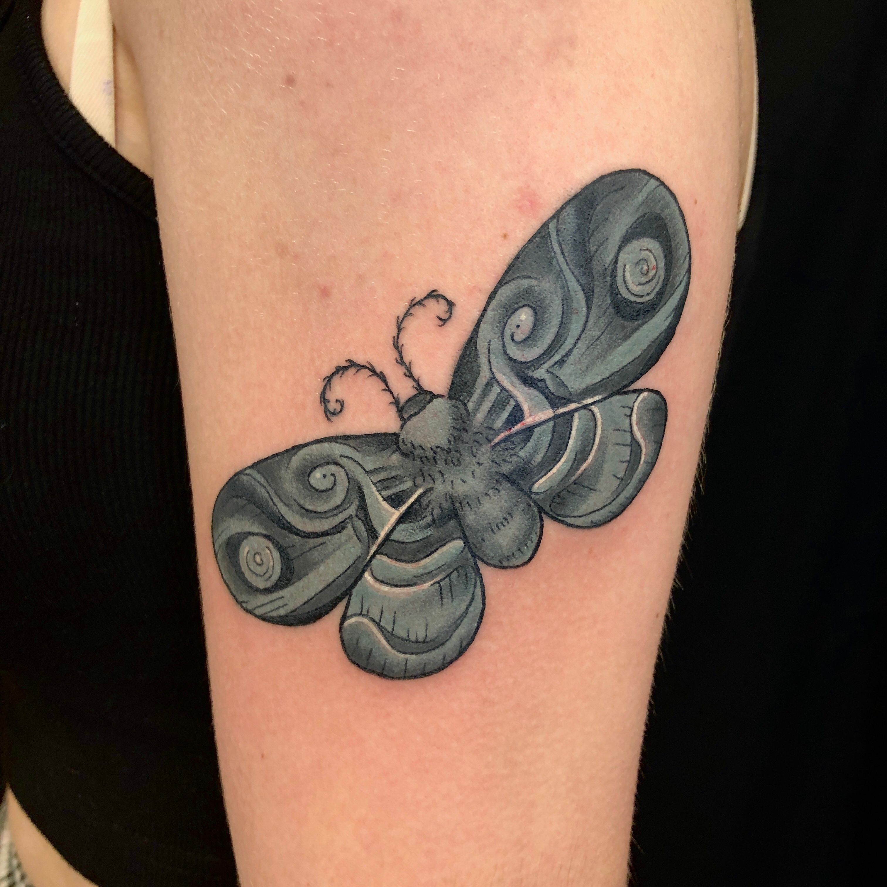 Tattoo uploaded by Krystal Pearce • Butterfly from Corpse Bride!! • Tattoodo