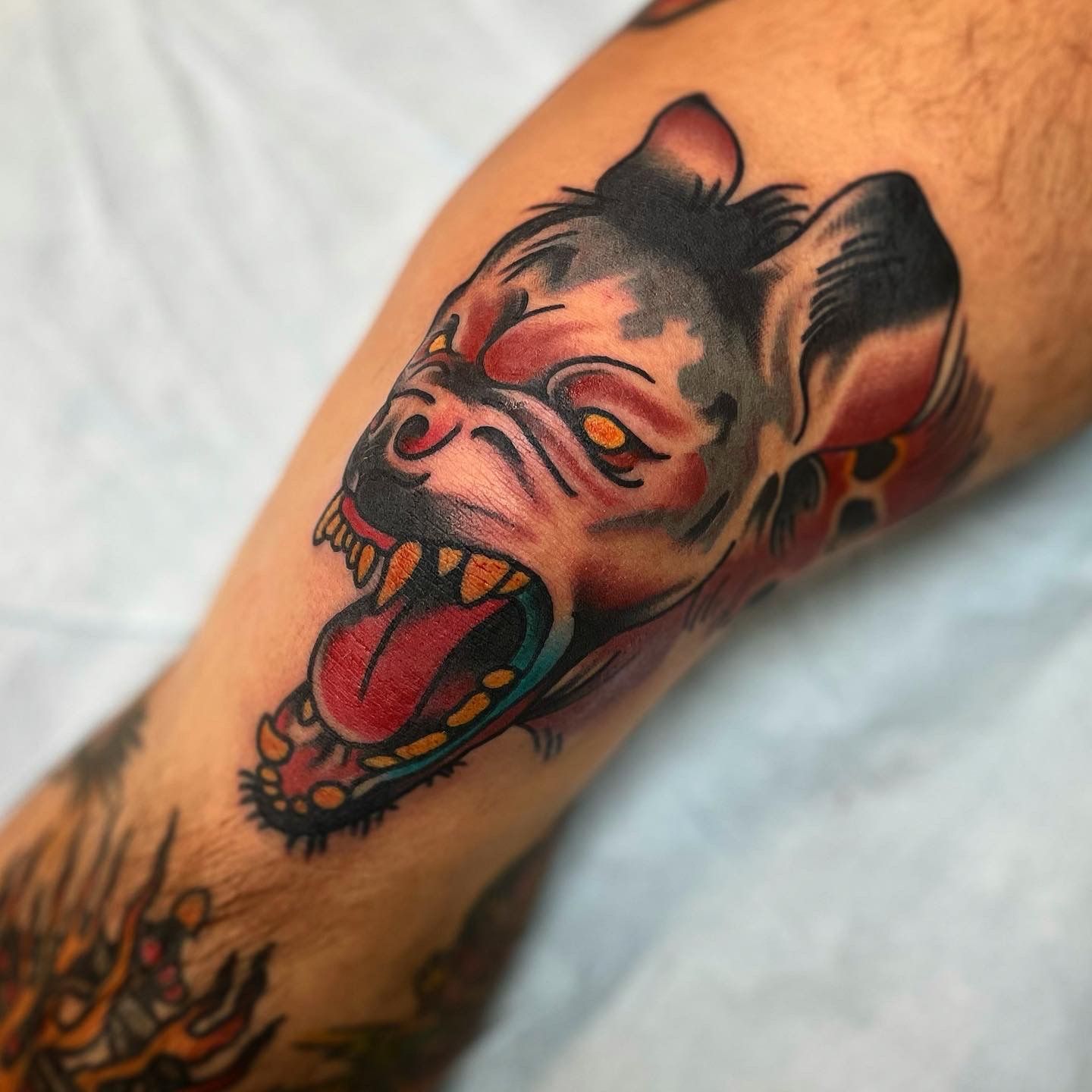 Recent tattoos  The Laughing Hyena