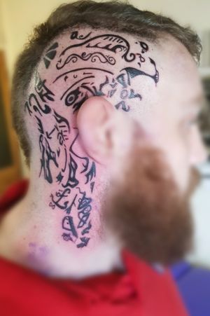 Done by me Ragnar viking tattoo design Tiago Silva
