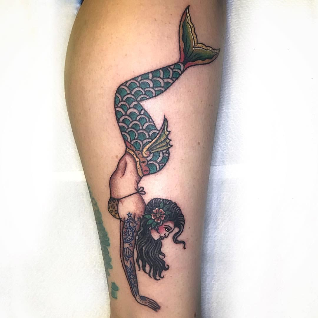 In love with my dark mermaid finished up on Saturday by Libby at Get  Modified, Carlisle, UK. Will be wearing skirts all winter! : r/tattoos
