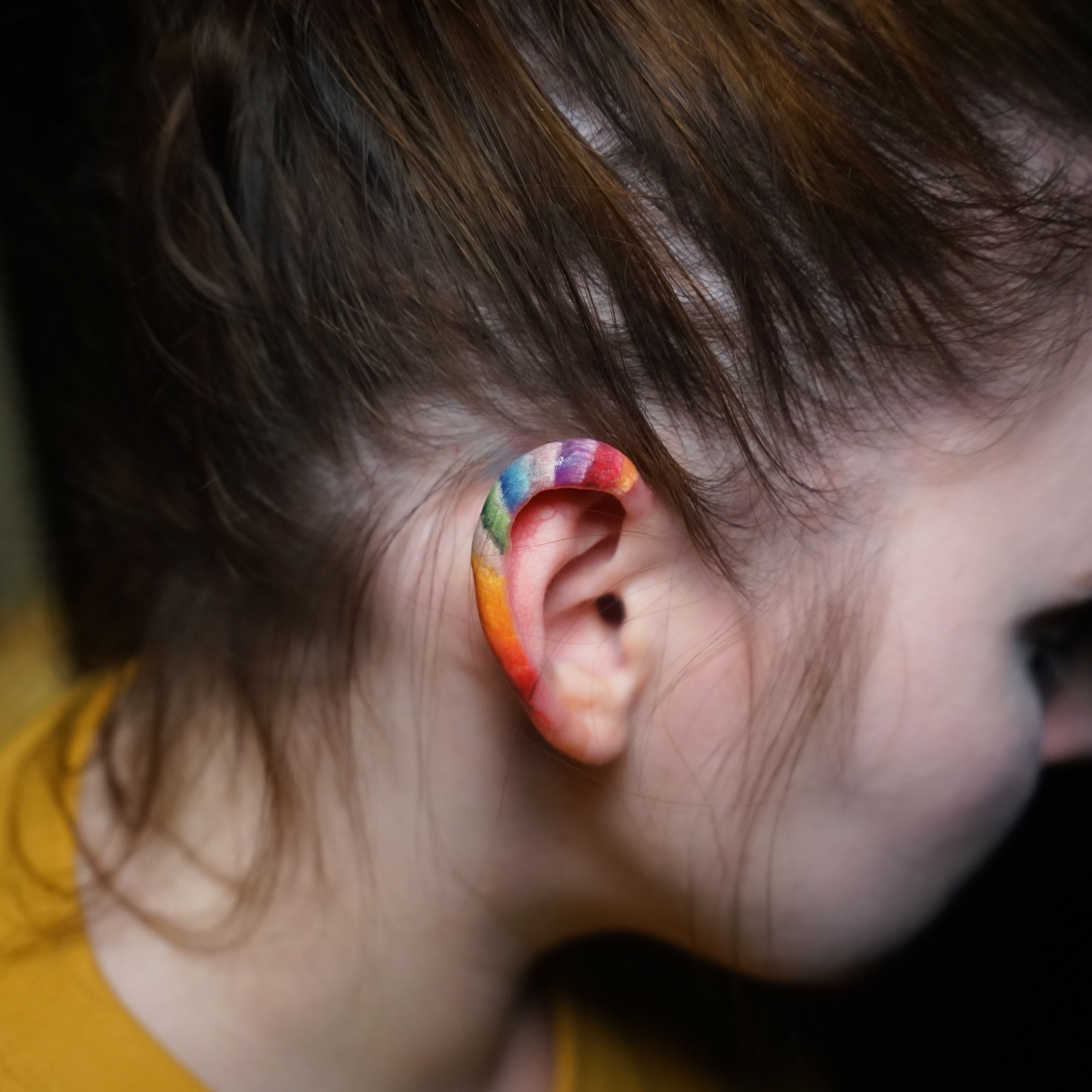 Exploring Rainbow Earcuff Tattoos for a Bold Look Colorful and Trendy  by  Tattoos News  Jun 2023  Medium