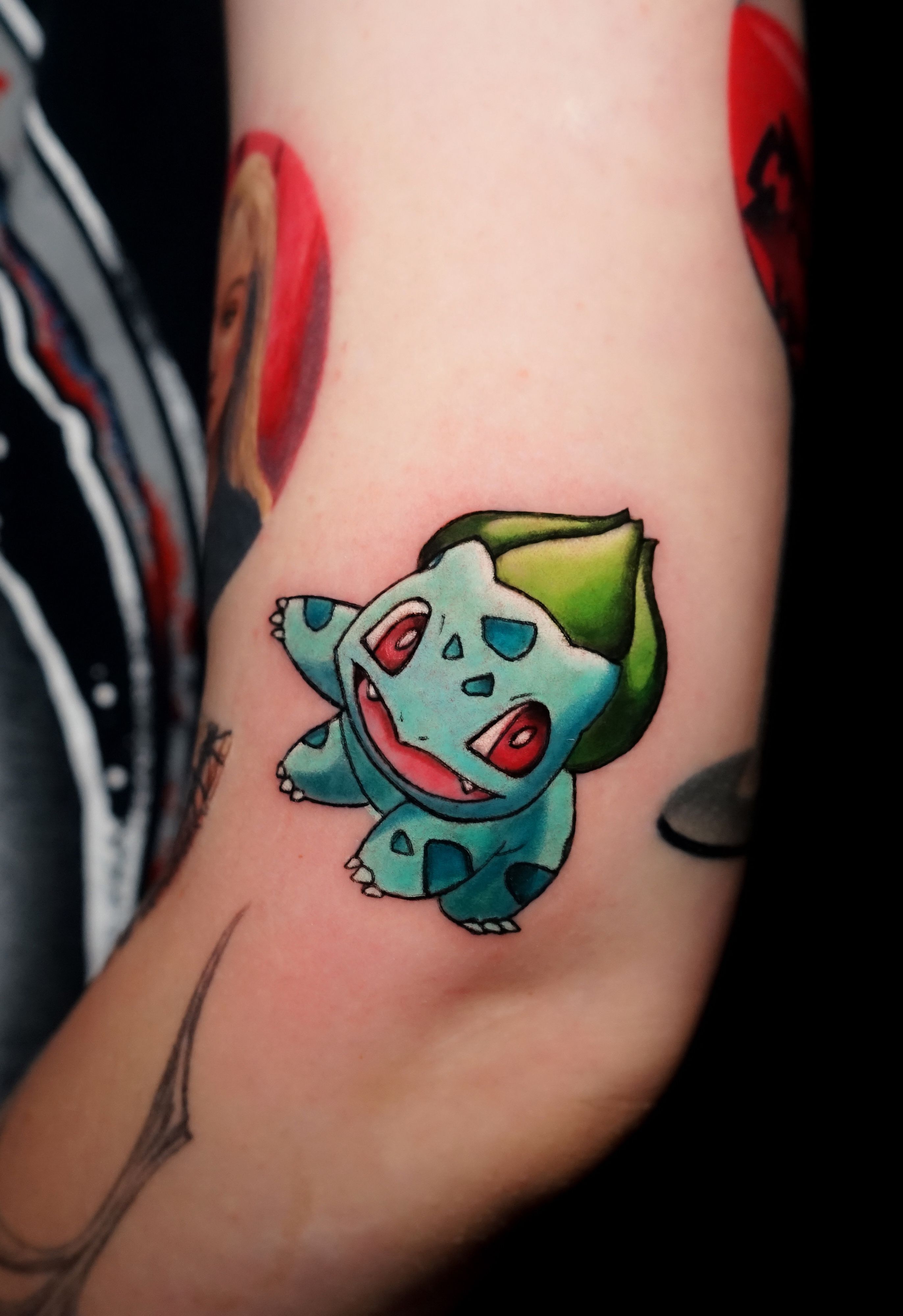 Charlies Tats and Art  Everyones favorite pokemon BULBASURE Definitely  my favorite thing to tattoo give me all your pokemon  tattoo ideas           