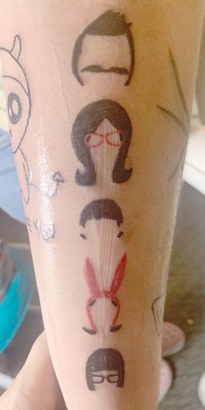 "You're my family and I love you, but you're terrible. You're all terrible." - Bob #bob’sburgers#Bob’sburgerstattoo