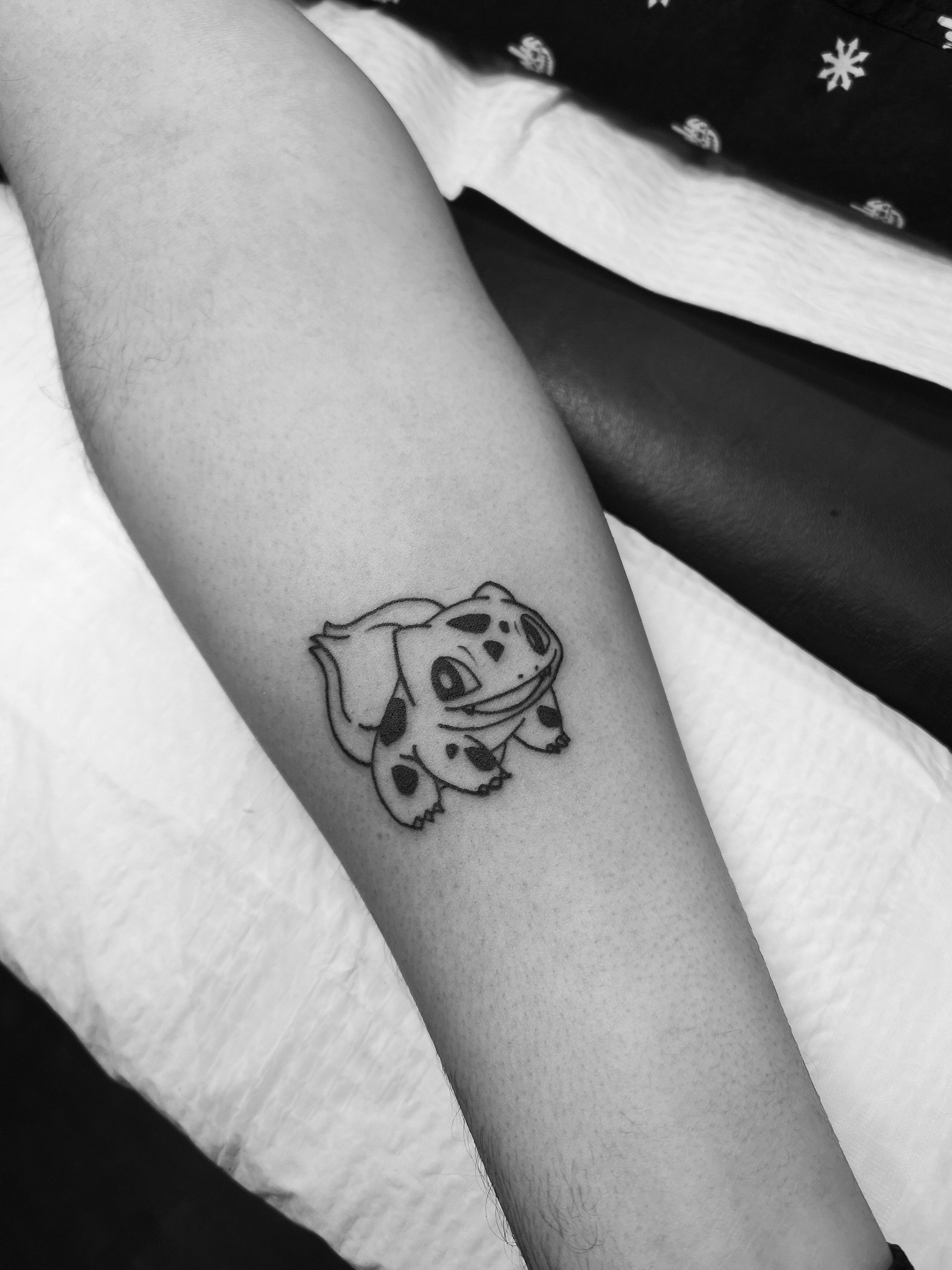 Little vinewhip bulbasaur  tattoo tattoos anime animetattoo  pokemon pokemontattoo colortattoo nerdytattoos  Instagram