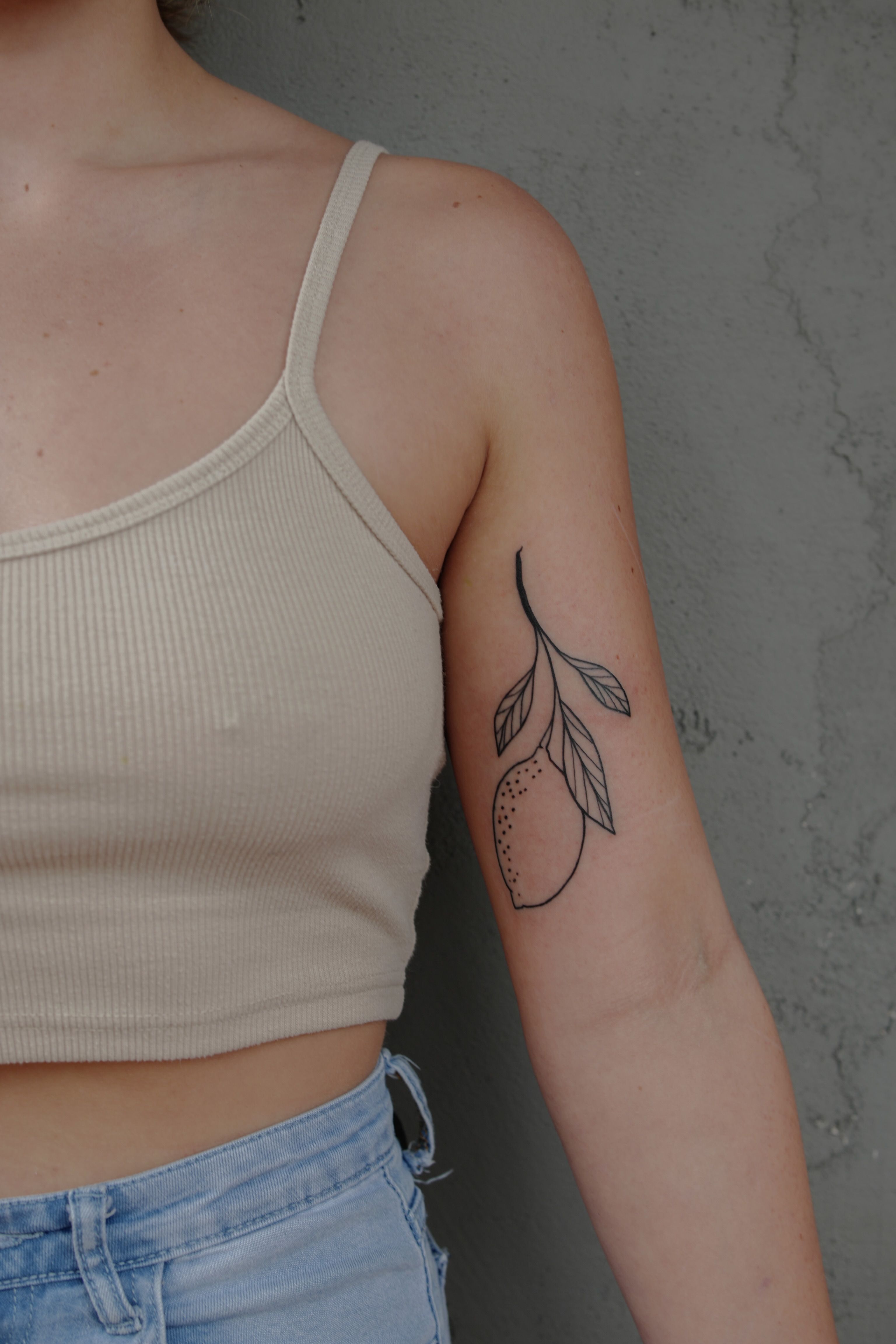 Tiny lemon tattoo | Tattoos, Matching tattoos, Inspirational tattoos