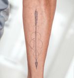 Single needle fineline arrow