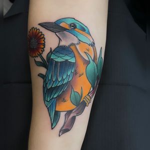 KingFisher Neotraditional Bird 🐦 