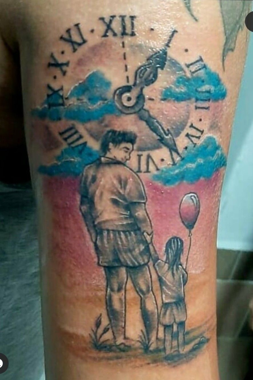 Tattoo uploaded by FitoGuz_TATOO • Tattoo padre e hija Diseño personalizdo  #Cafayate_salta • Tattoodo