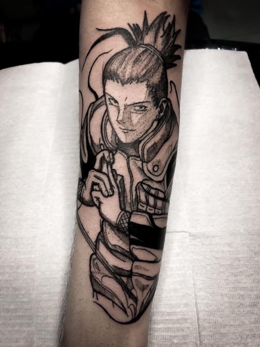 Tattoo uploaded by Nícolas Straccioni • Shikamaru Nara By Nícolas ...