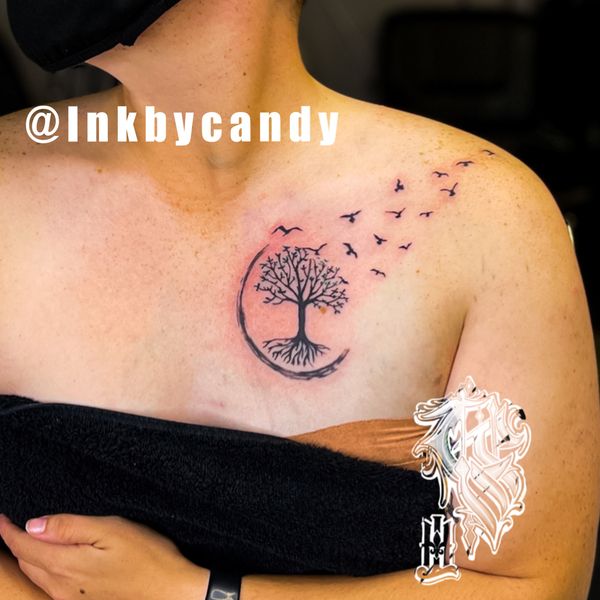 Tattoo from candy