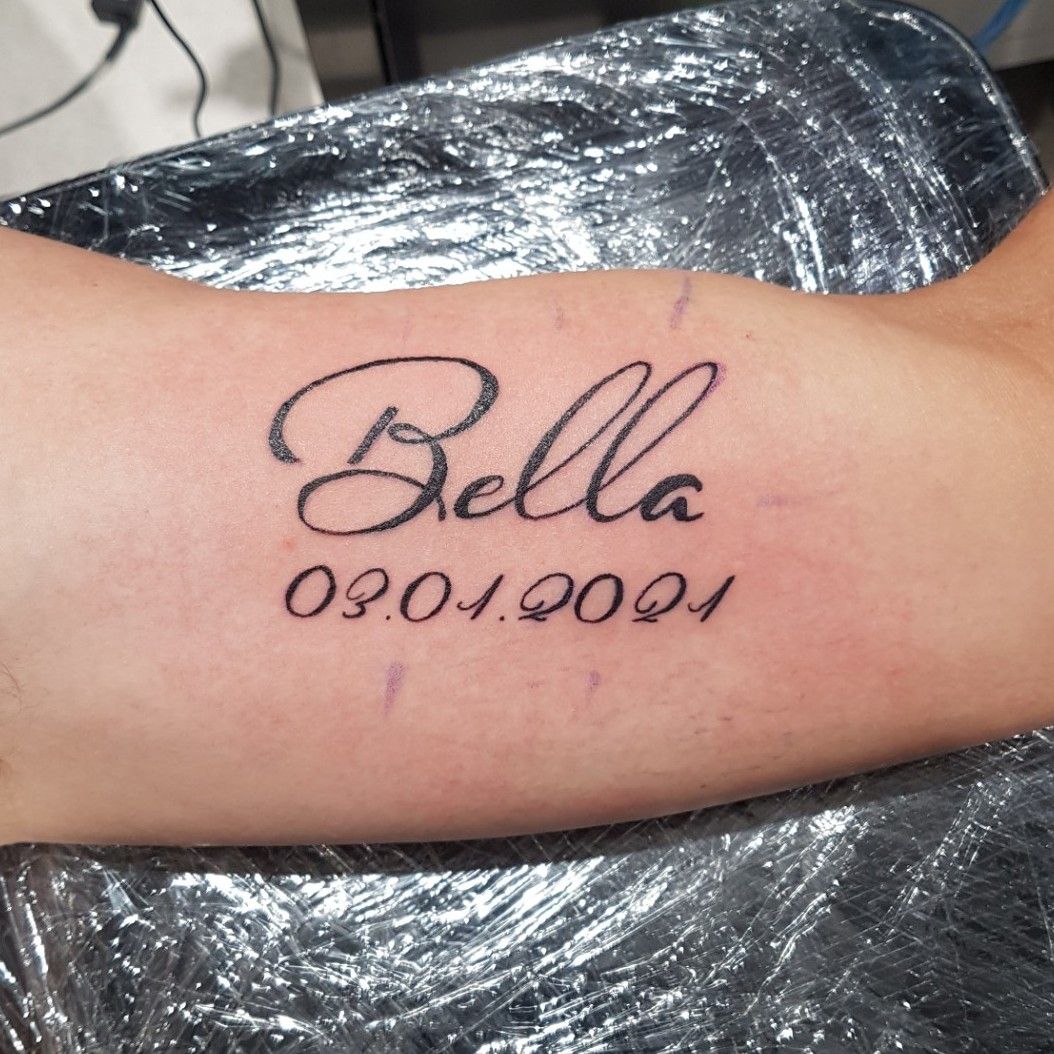Bella Name Tattoo Designs