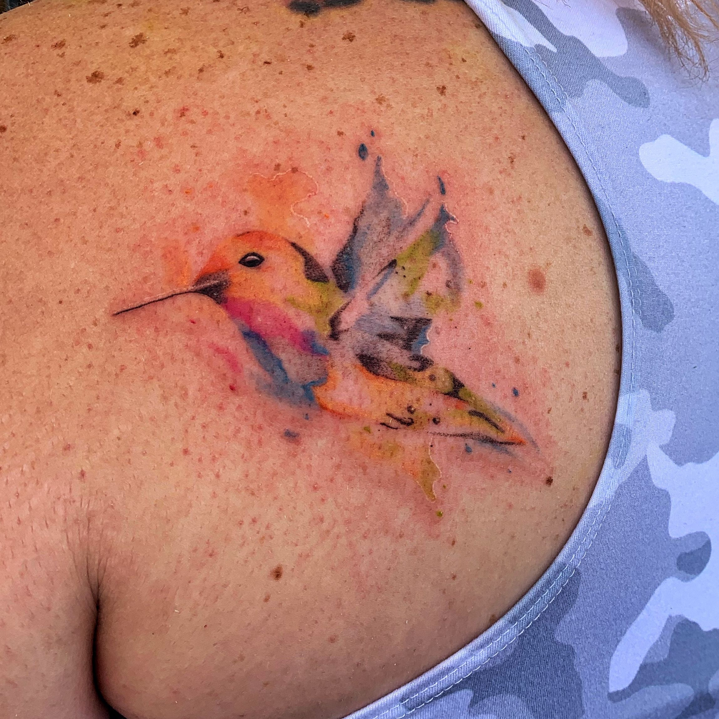 Hummingbird Temporary Tattoo — Jennifer Lommers