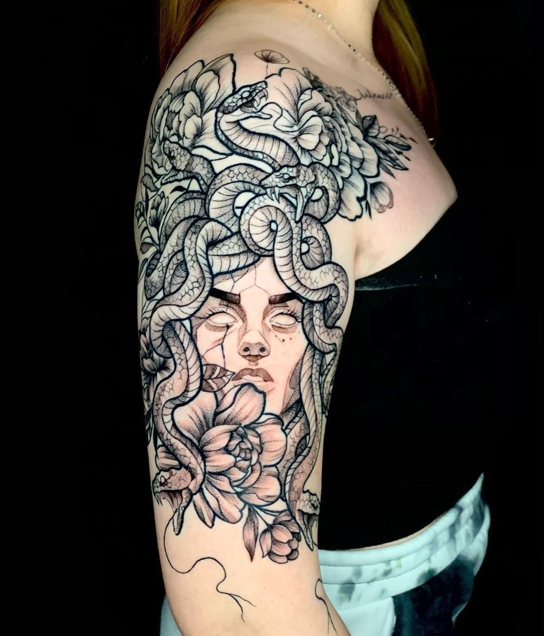 Tattoo uploaded by Crop Circles Tattoo Studio • Medusa • Tattoodo