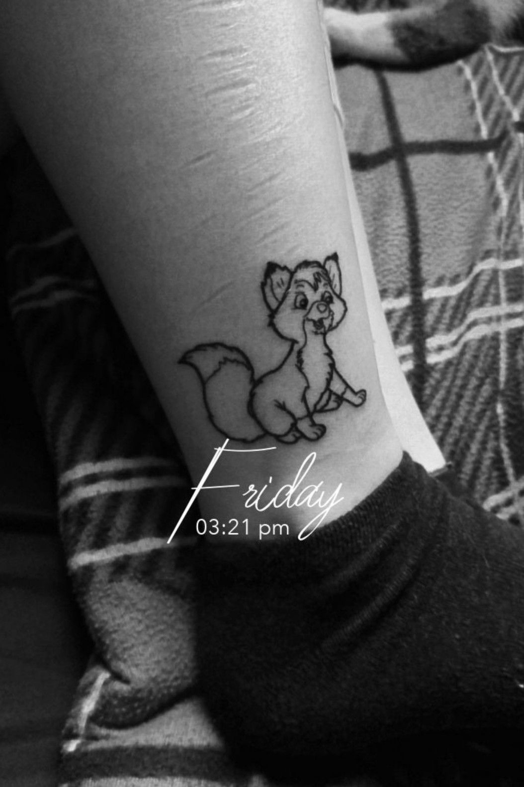 small fox and the hound tattooTikTok Search