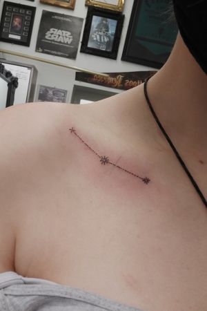 Tattoo uploaded by Artemis Fernihough • Morse code lines, 'love like  starlight' • Tattoodo