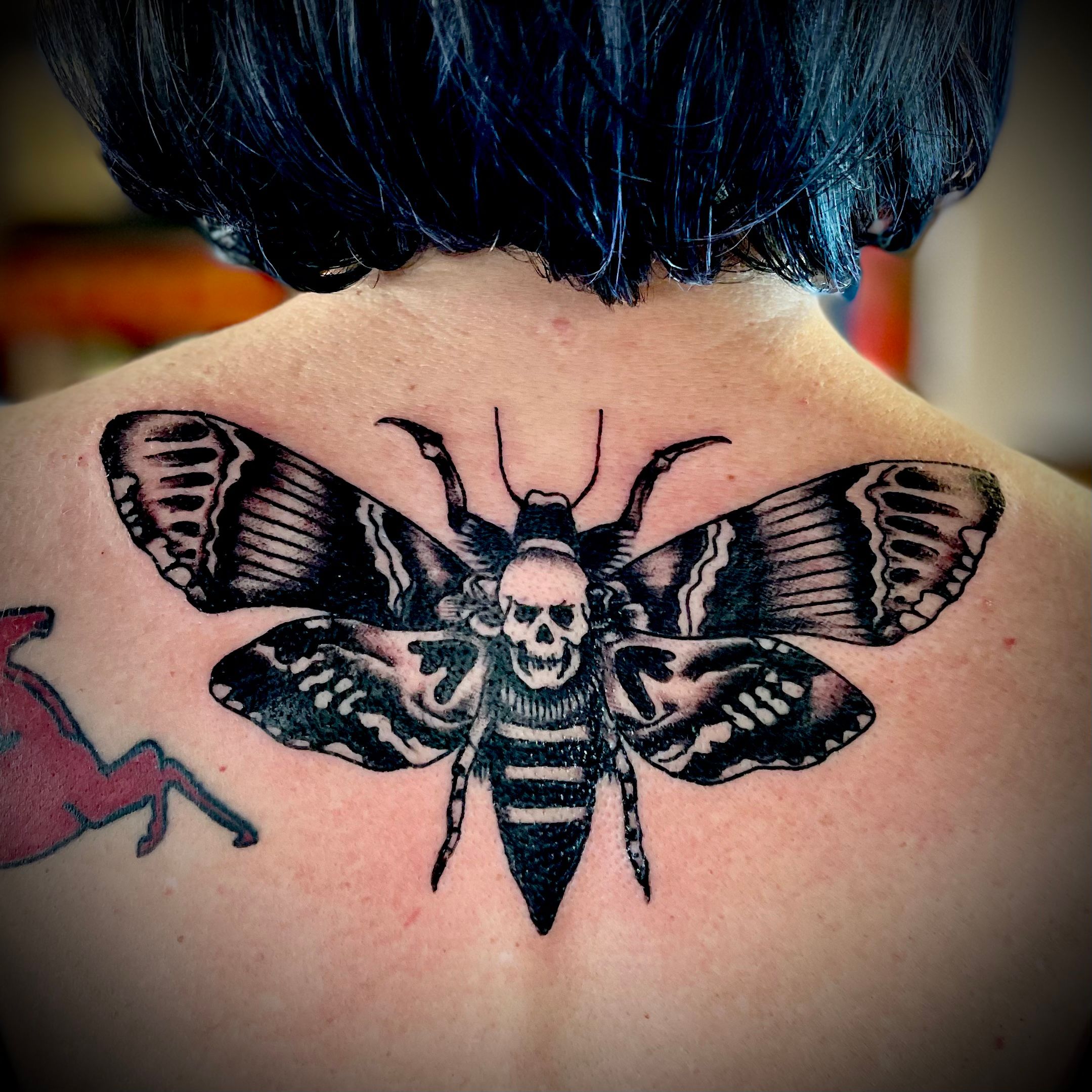 25 Simple Moth Tattoos