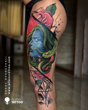 Amazing Watercolor Tattoo by Sunny Bhanushali at Aliens Tattoo India.
If you wish to get this tattoo visit our website - www.alienstattoo.com