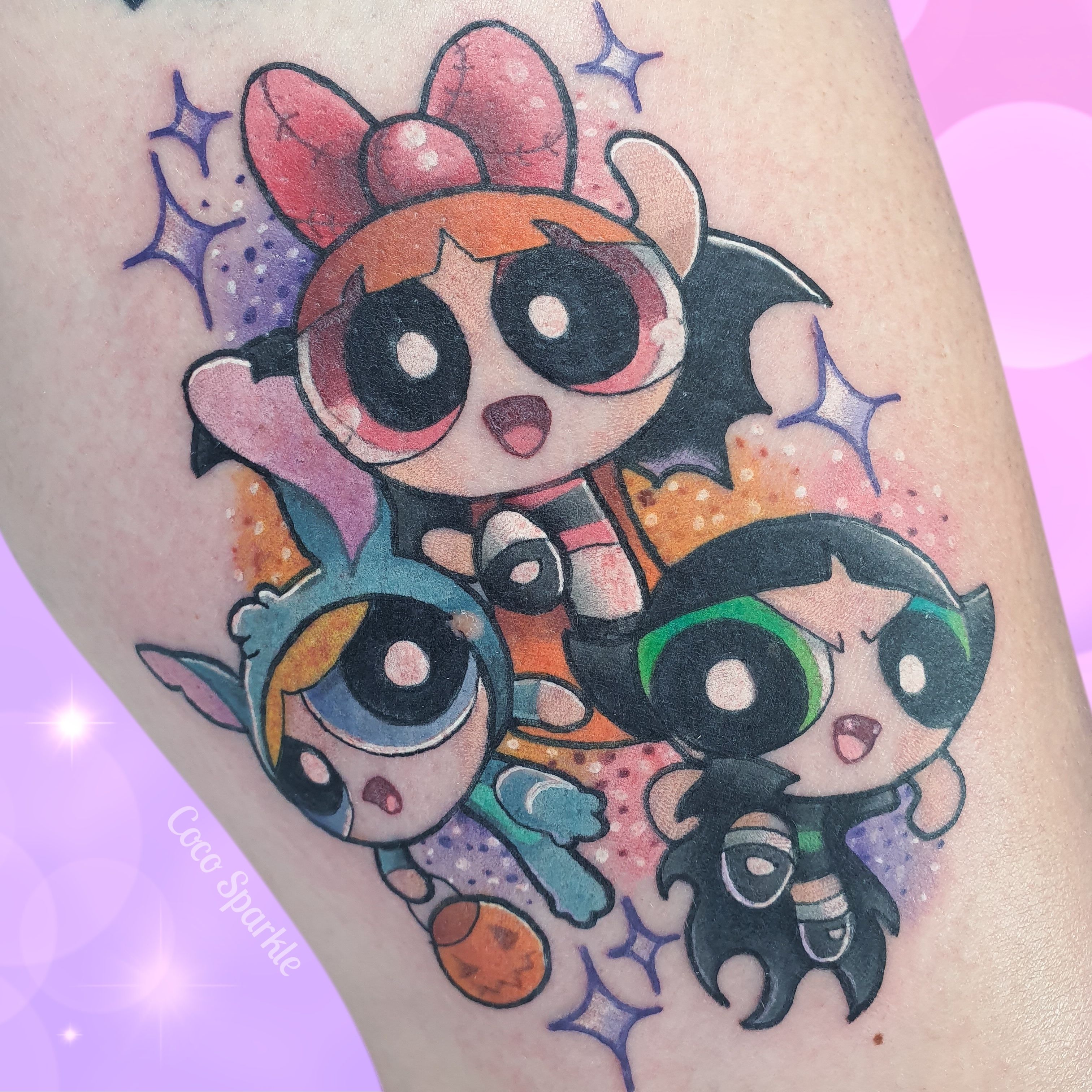 Amora Art  ToyCon Jul 79 on Twitter my sisters and i have been planning  to get matching tattoos so for christmas we all agreed to have the powerpuff  girls also convinced