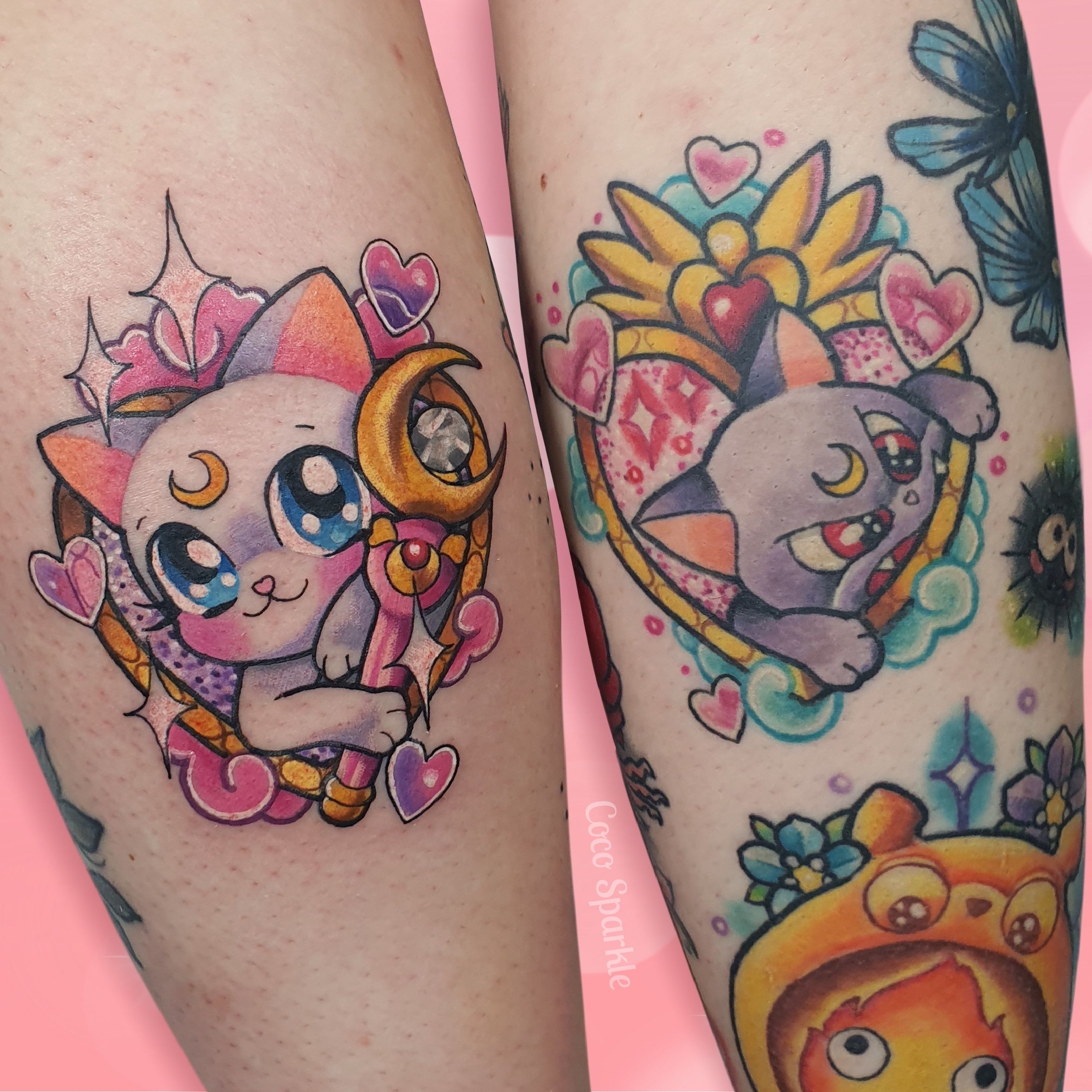 Sailor Moon Tattoo By Kartilki  Circle  Free Transparent PNG Clipart  Images Download