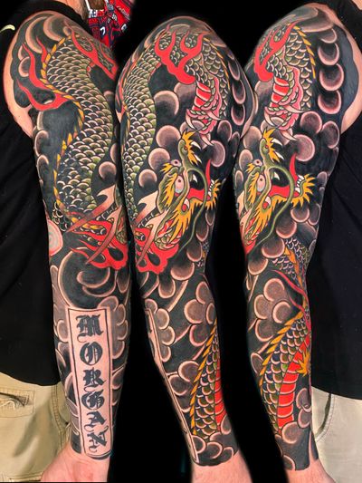 Dragon Sleeve, worked around existing name